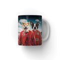 The Race Car Drivers: Custom Pet Coffee Mug