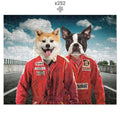 The Race Car Drivers: Custom Pet Puzzle