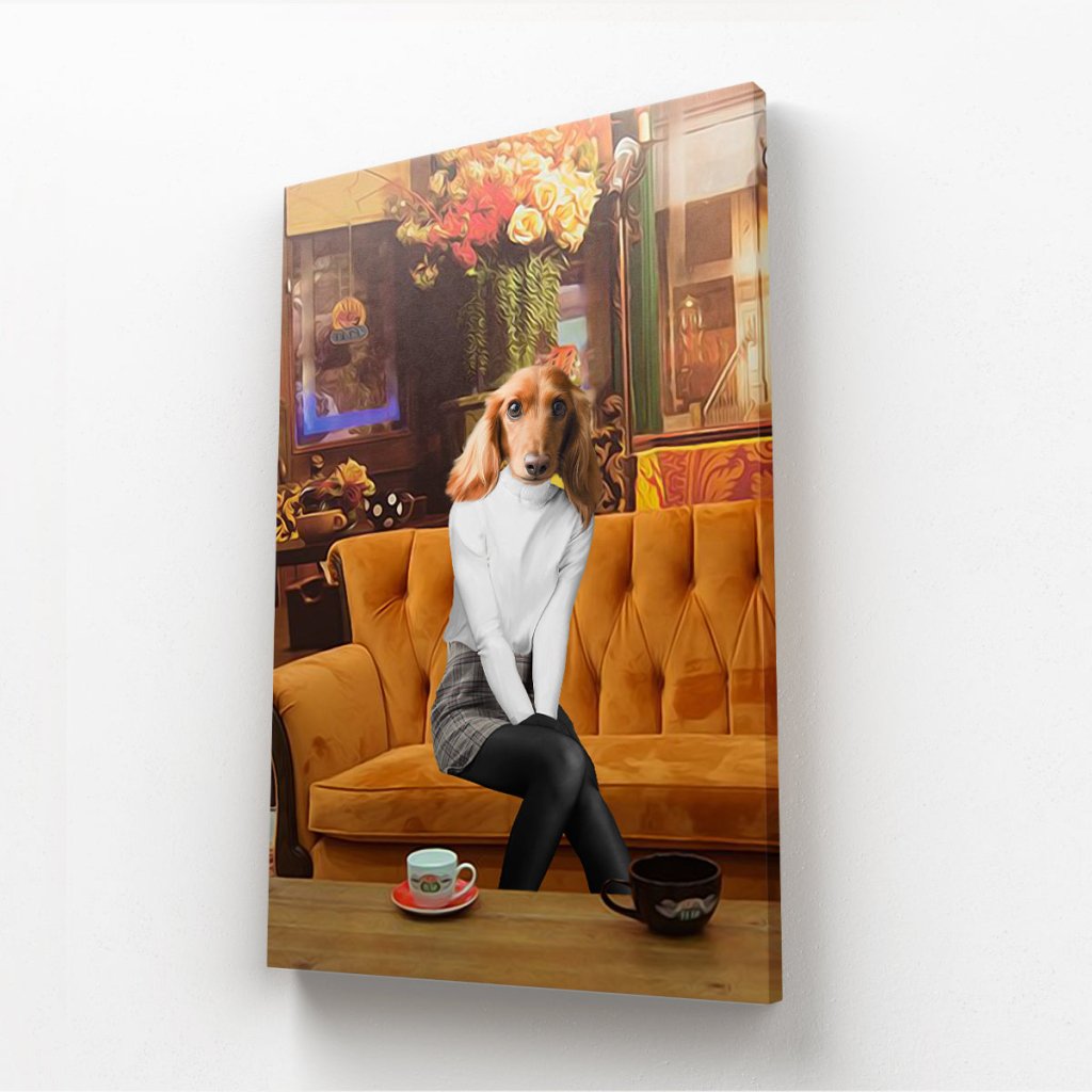 Fashion Friend Custom Pet Canvas | Custom Pet Portrait Canvas | Paw & Glory