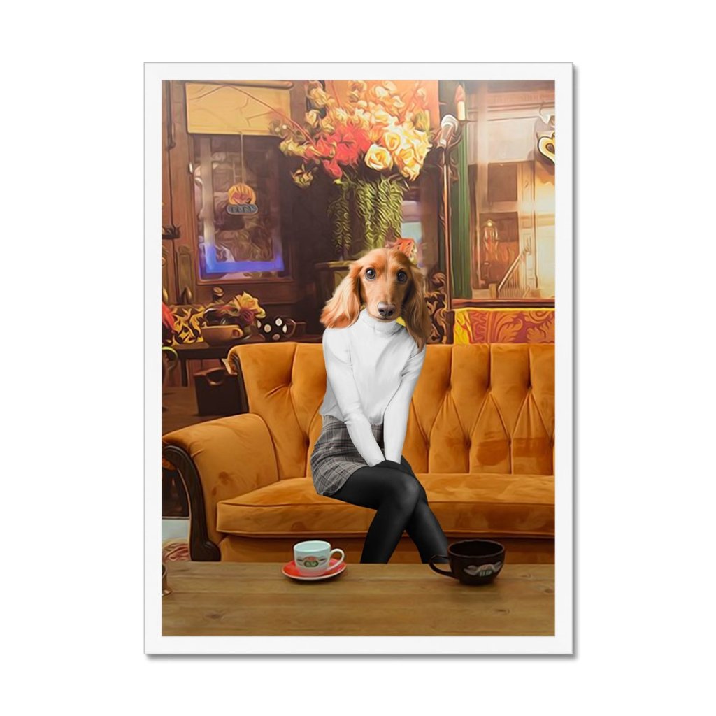 Pet Portraits | The Rachel (Friends Inspired): Custom Pet Portrait | Paw & Glory