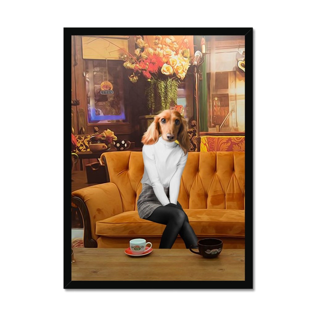 Pet Portraits | The Rachel (Friends Inspired): Custom Pet Portrait | Paw & Glory