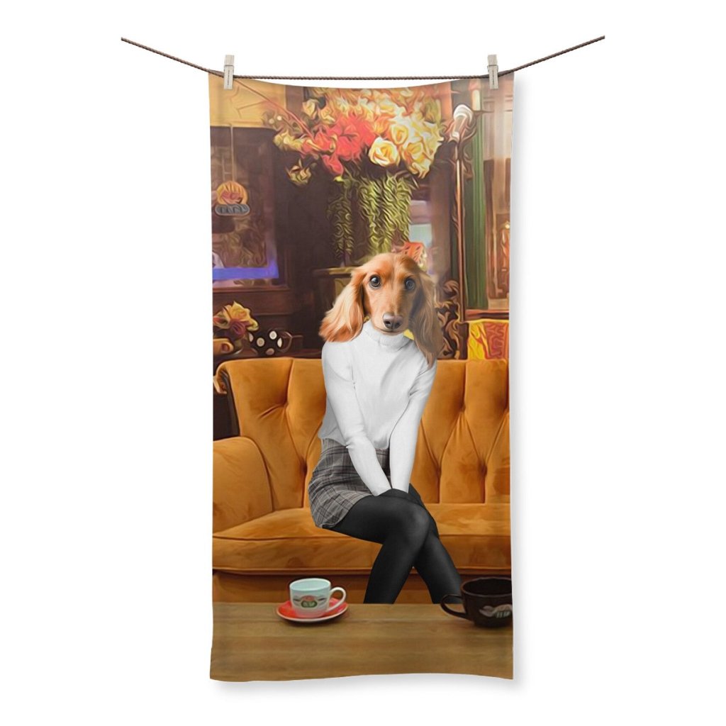 Pet Portraits | The Rachel (Friends Inspired): Custom Pet Towel | Paw & Glory