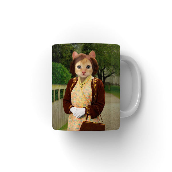 Market Trader Lady Custom Pet Coffee Mug | Funny Pet Portrait Gift | Paw & Glory
