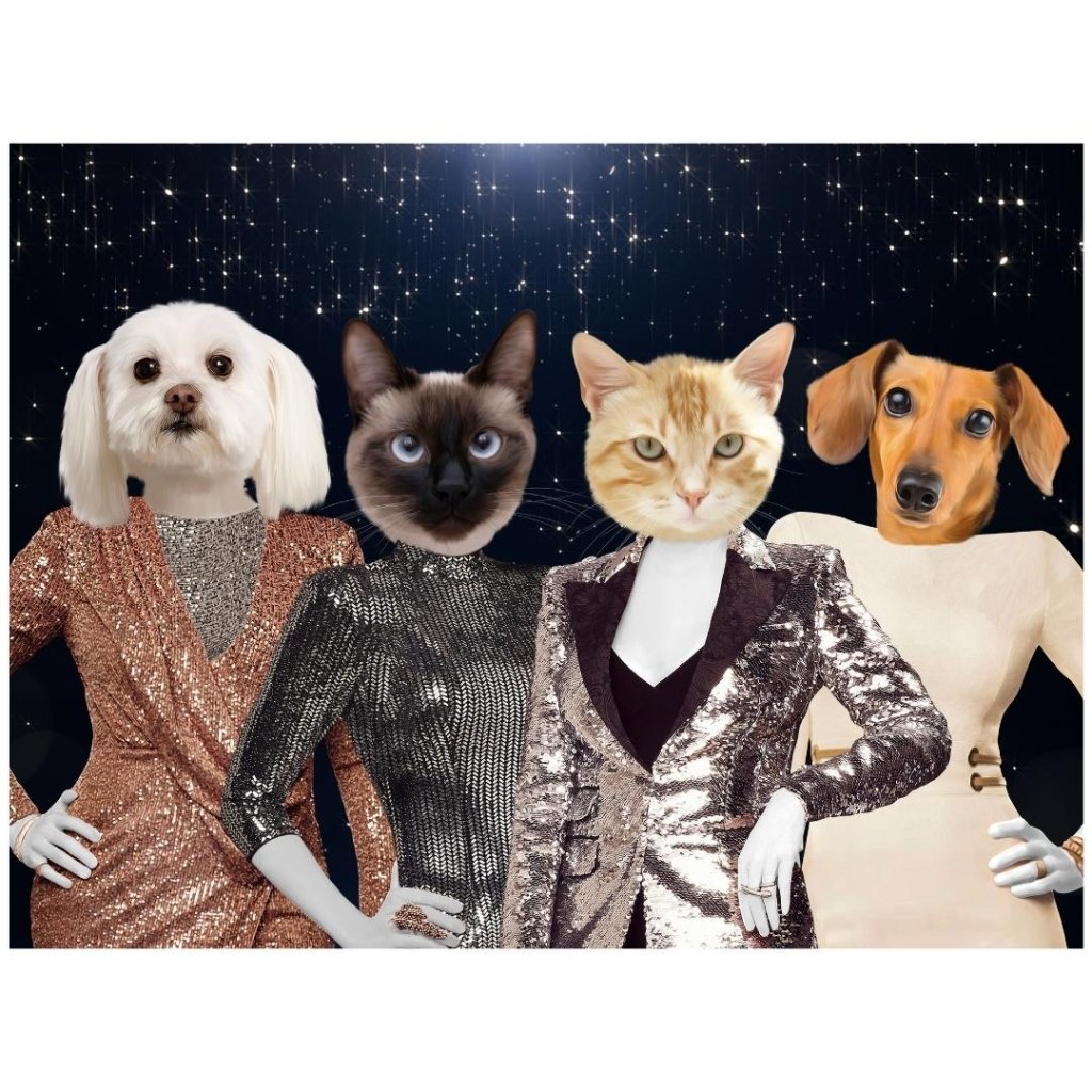Pet Portraits | The Real Housewives Of New York: Custom Digital Download Pet Portrait | Paw & Glory