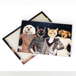 The Real Housewives Of New York: Custom Pet Canvas - Paw & Glory - Dog Portraits - Pet Portraits