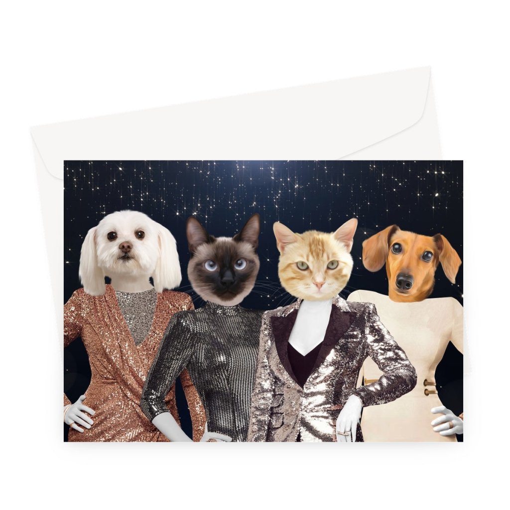 Pet Portraits | The Real Housewives Of New York: Custom Pet Greeting Card | Paw & Glory
