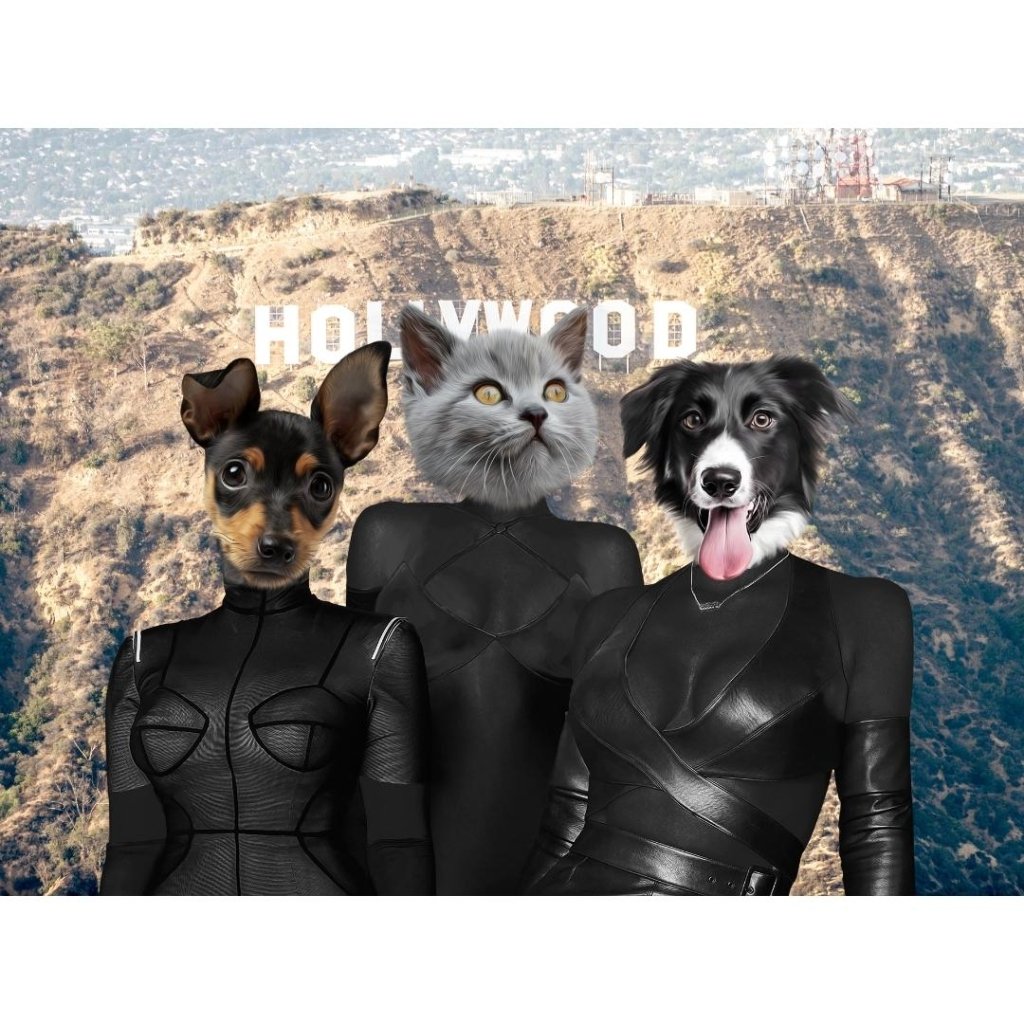 Pet Portraits | The Reality Sisters: Custom Digital Download Pet Portrait | Paw & Glory