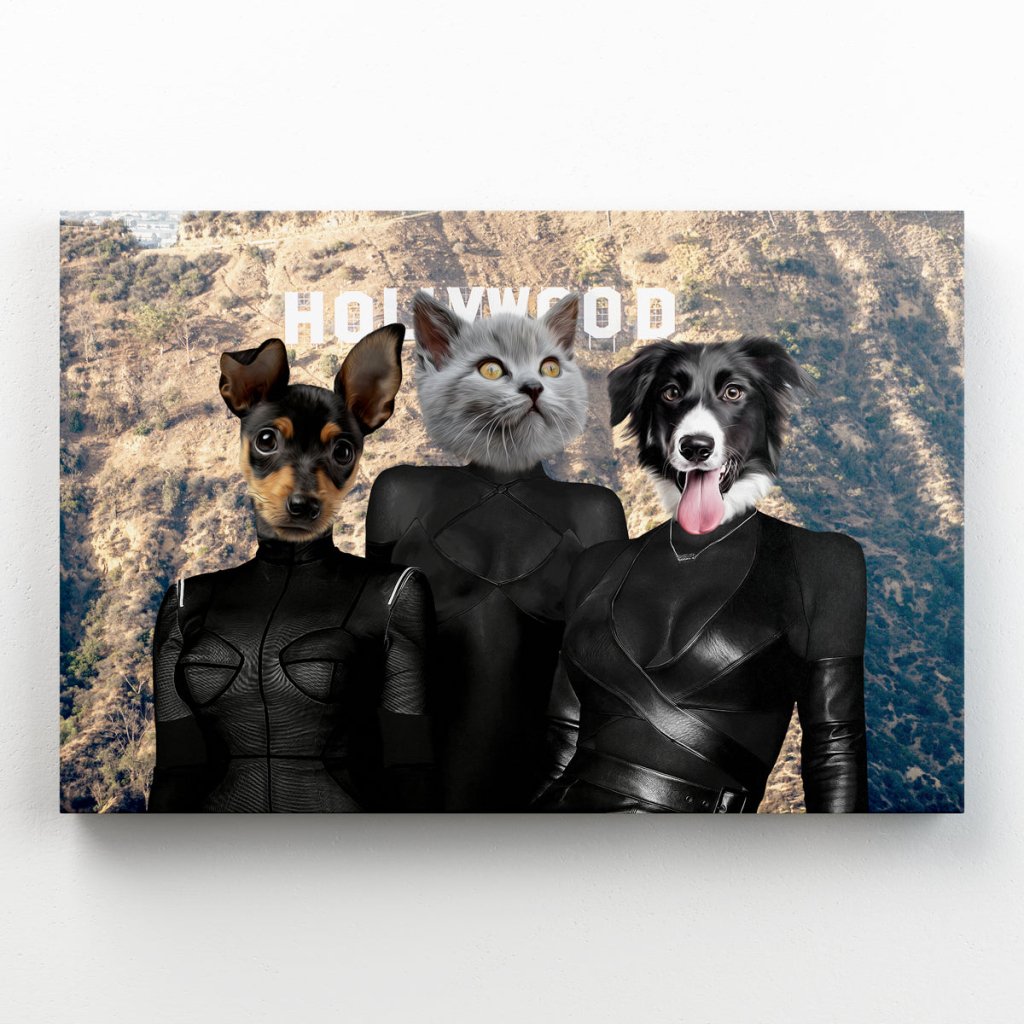 Pet Portraits | The Reality Sisters: Custom Pet Canvas | Paw & Glory