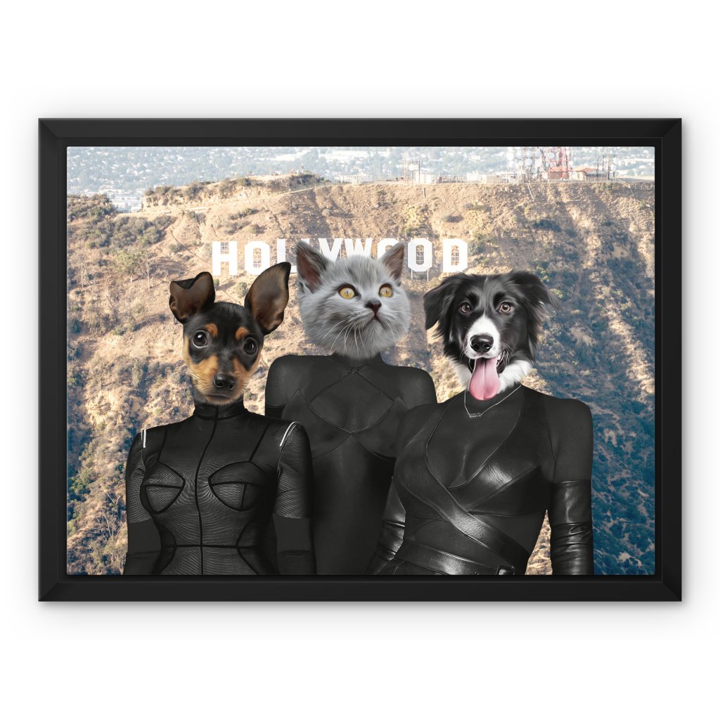 The Reality Sisters: Custom Pet Canvas - Paw & Glory - Dog Portraits - Pet Portraits