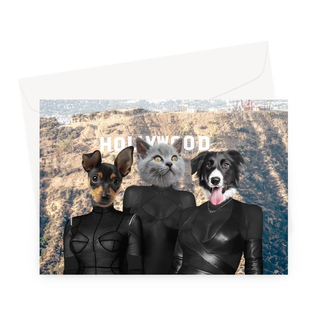 Pet Portraits | The Reality Sisters: Custom Pet Greeting Card | Paw & Glory