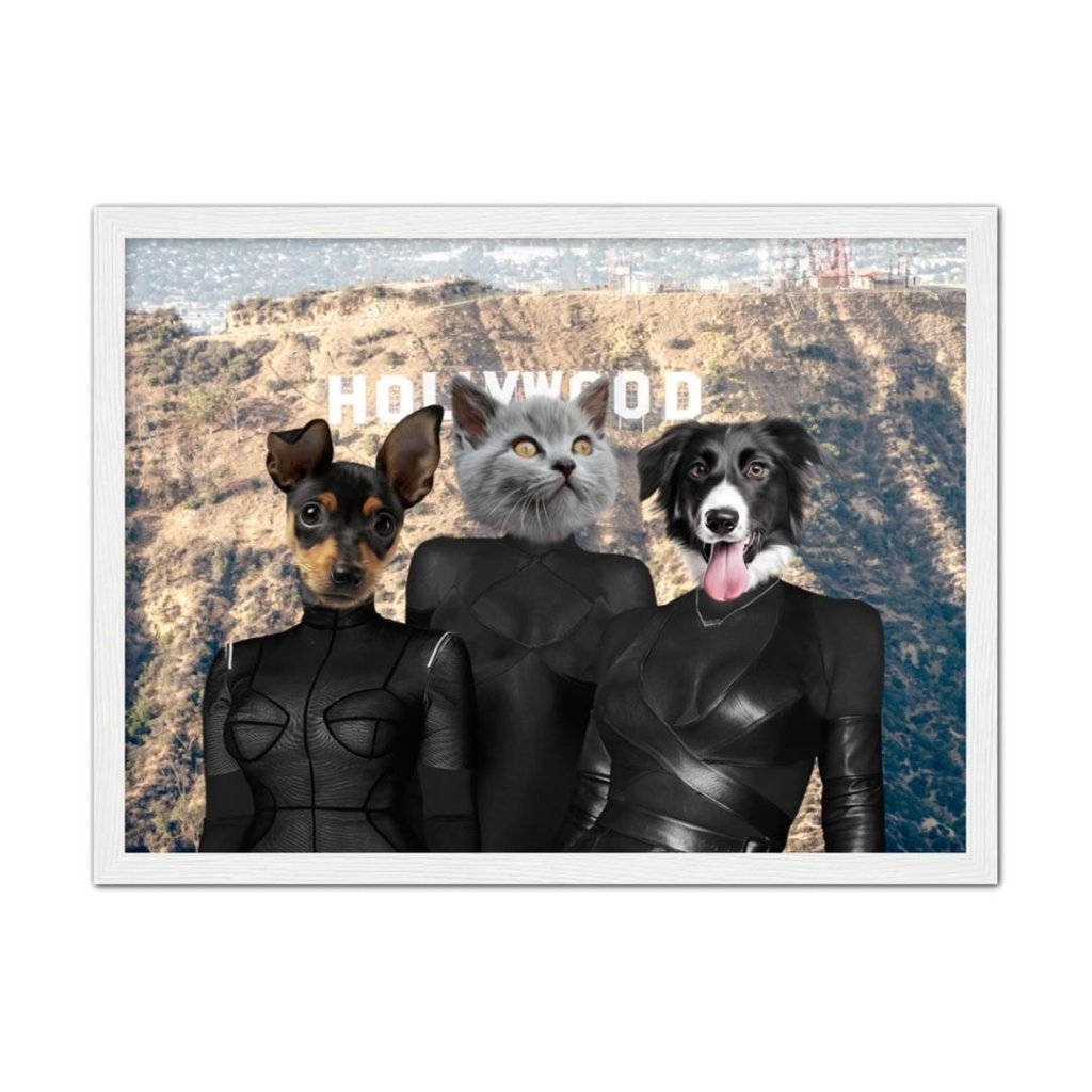 Pet Portraits | The Reality Sisters: Custom Pet Portrait | Paw & Glory