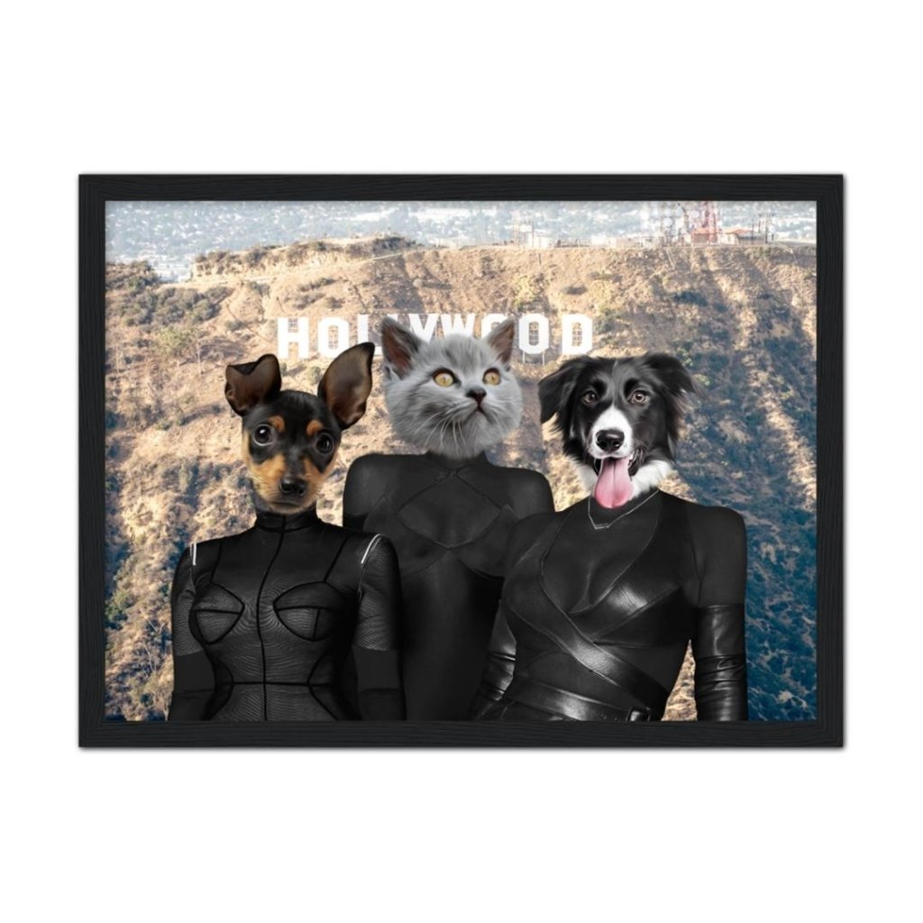 Pet Portraits | The Reality Sisters: Custom Pet Portrait | Paw & Glory