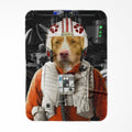 The Rebel Pilot (Star Wars Inspired): Custom Pet Blanket