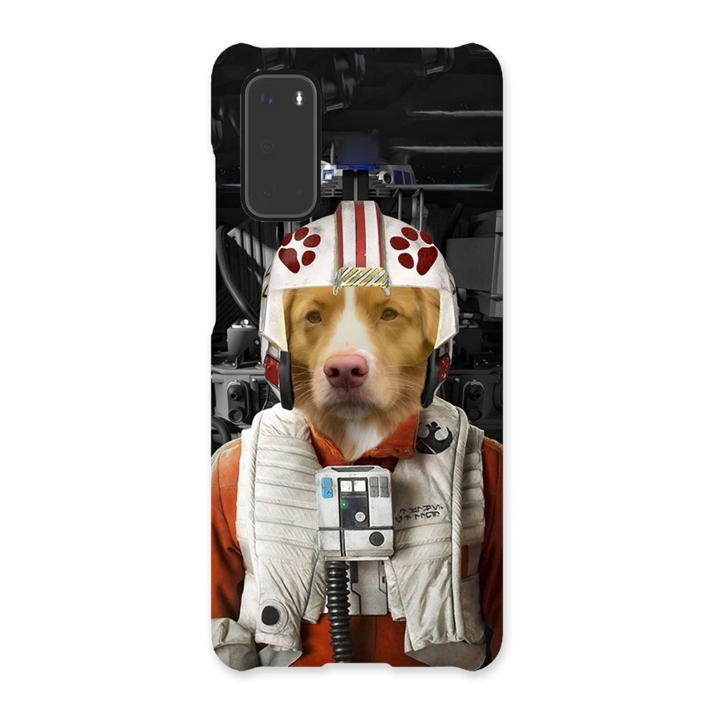Rebel Pilot Custom Pet Phone Case | Custom Pet Artwork | Paw & Glory
