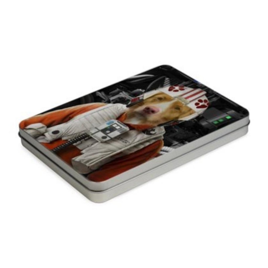 Pet Portraits | The Rebel Pilot (Star Wars Inspired): Custom Pet Puzzle | Paw & Glory