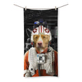 The Rebel Pilot (Star Wars Inspired): Custom Pet Towel