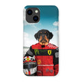 The Red Legendary Driver: Custom Pet Phone Case