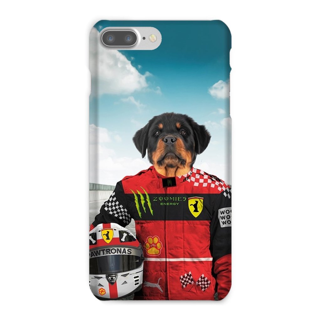 Pet Portraits | The Red Legendary Driver: Custom Pet Phone Case | Paw & Glory