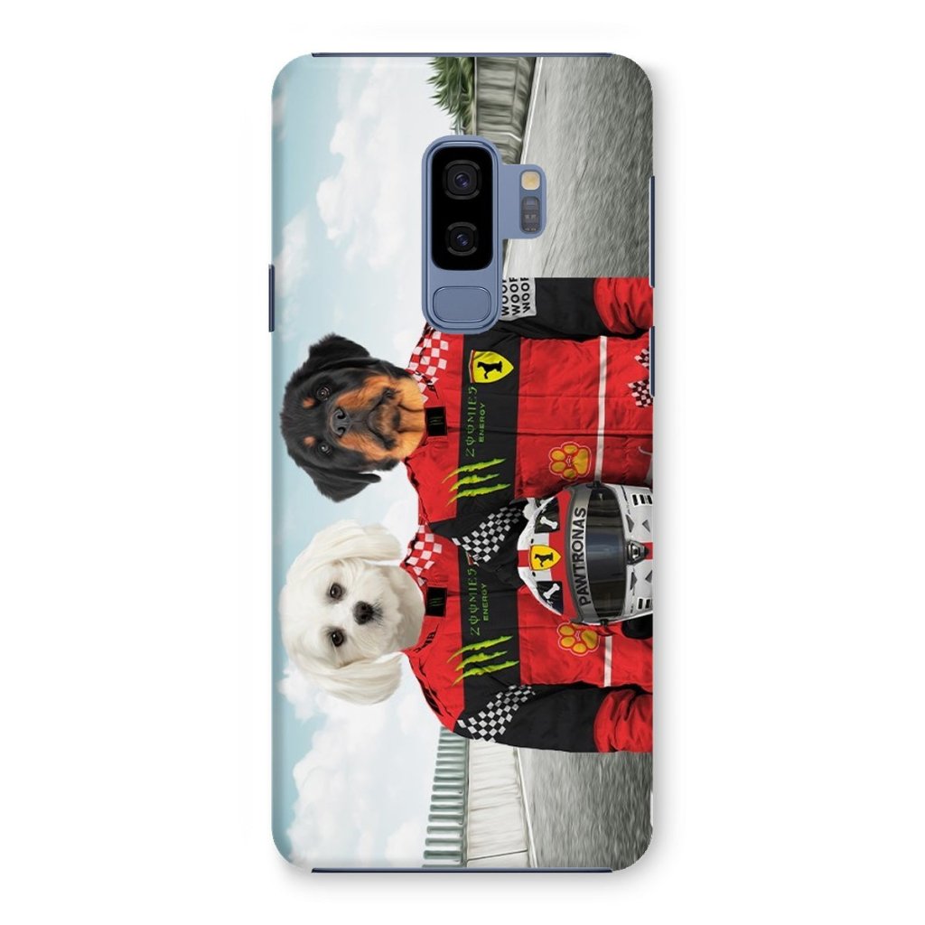 Pet Portraits | The Red Legendary Drivers: Custom Pet Phone Case | Paw & Glory