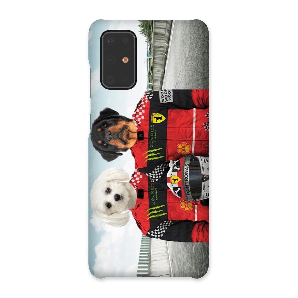 Pet Portraits | The Red Legendary Drivers: Custom Pet Phone Case | Paw & Glory