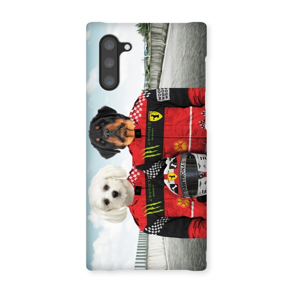 Pet Portraits | The Red Legendary Drivers: Custom Pet Phone Case | Paw & Glory