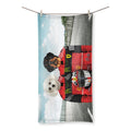 The Red Legendary Drivers: Custom Pet Towel