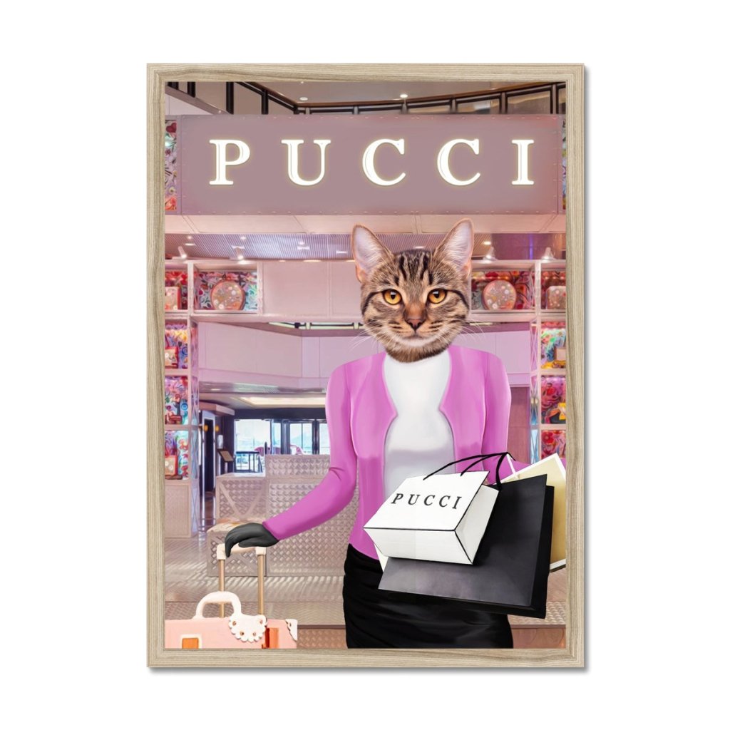 Pet Portraits | The Regina (Mean Girls Inspired): Custom Pet Portrait | Paw & Glory