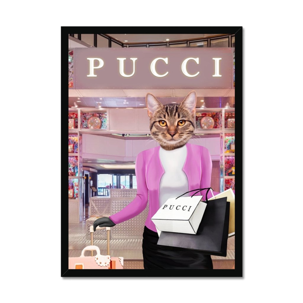 Pet Portraits | The Regina (Mean Girls Inspired): Custom Pet Portrait | Paw & Glory