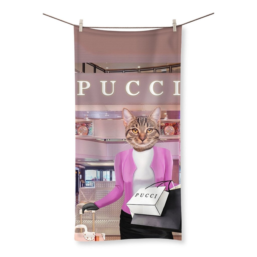 Pet Portraits | The Regina (Mean Girls Inspired): Custom Pet Towel | Paw & Glory