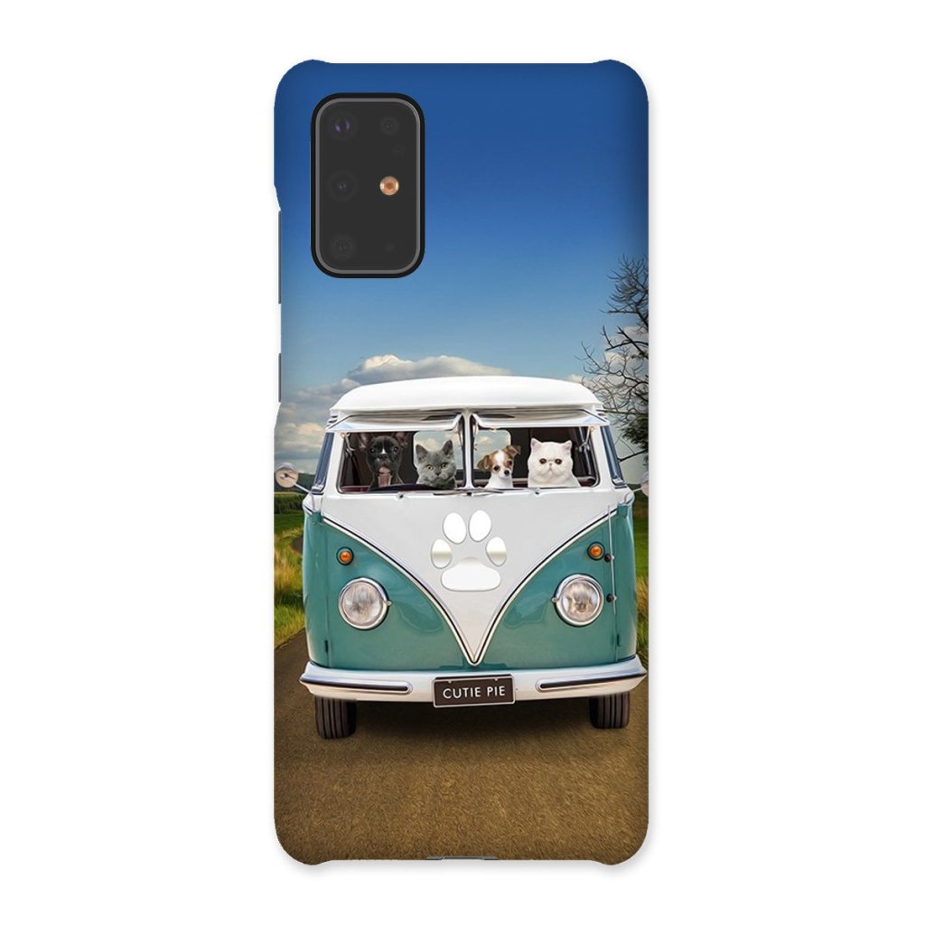 Pet Portraits | The Retro Bus: Custom Pet Phone Case | Paw & Glory