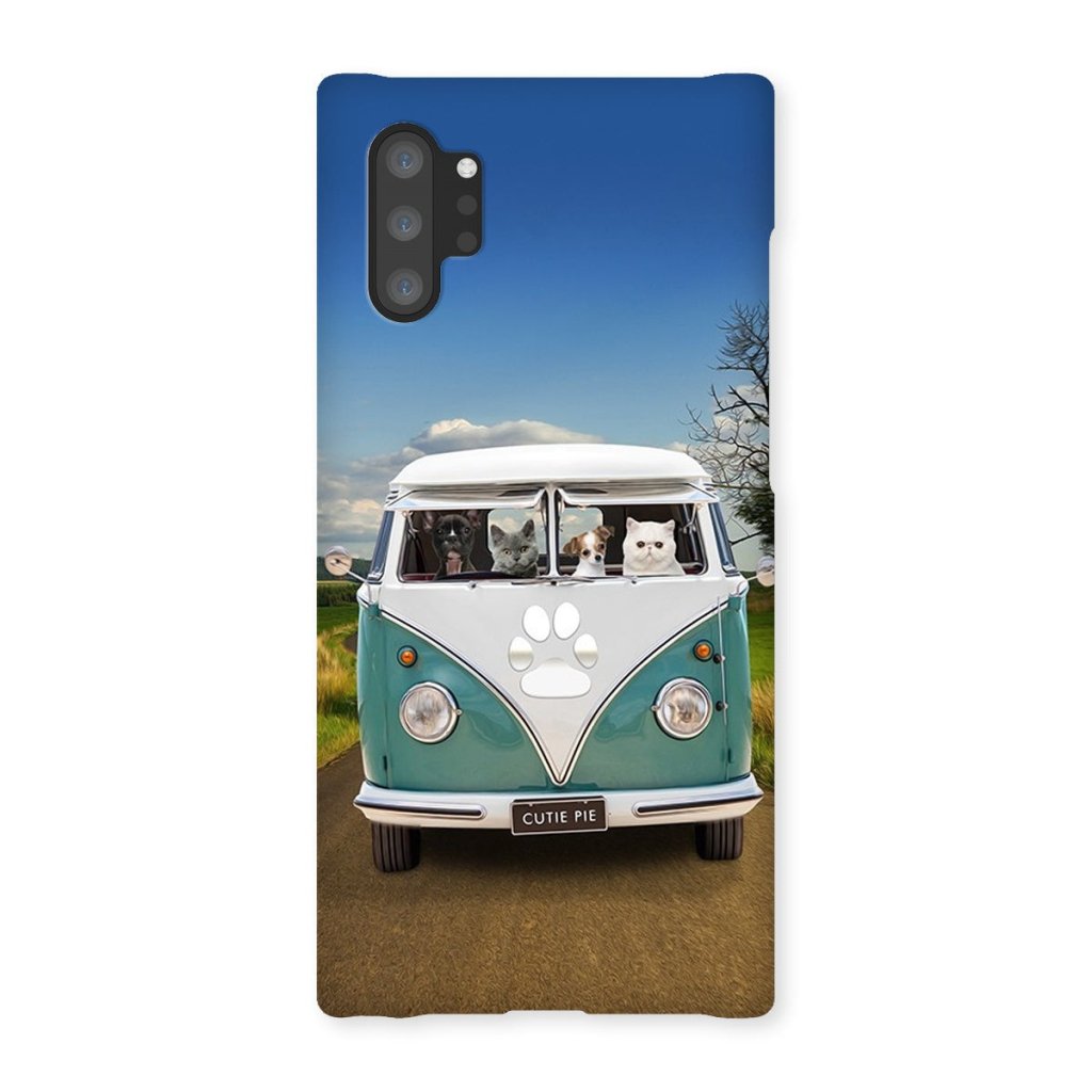 Pet Portraits | The Retro Bus: Custom Pet Phone Case | Paw & Glory