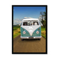 The Retro Bus: Custom Pet Portrait