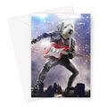 The Rock Star: Custom Pet Greeting Card