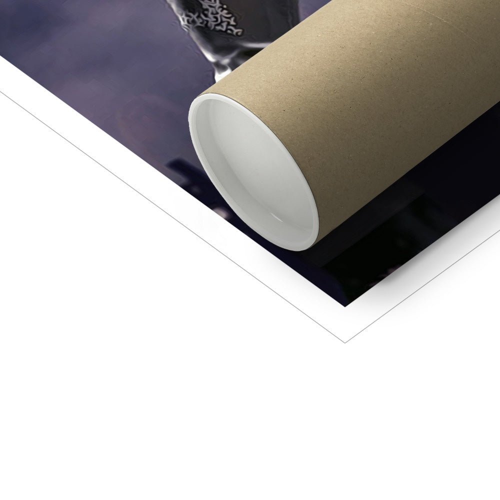 Pet Portraits | The Rock Star: Custom Pet Poster | Paw & Glory