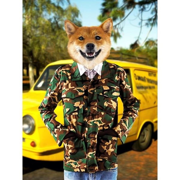 Market Trader Brother Custom Digital Download Pet Portrait | Paw & Glory