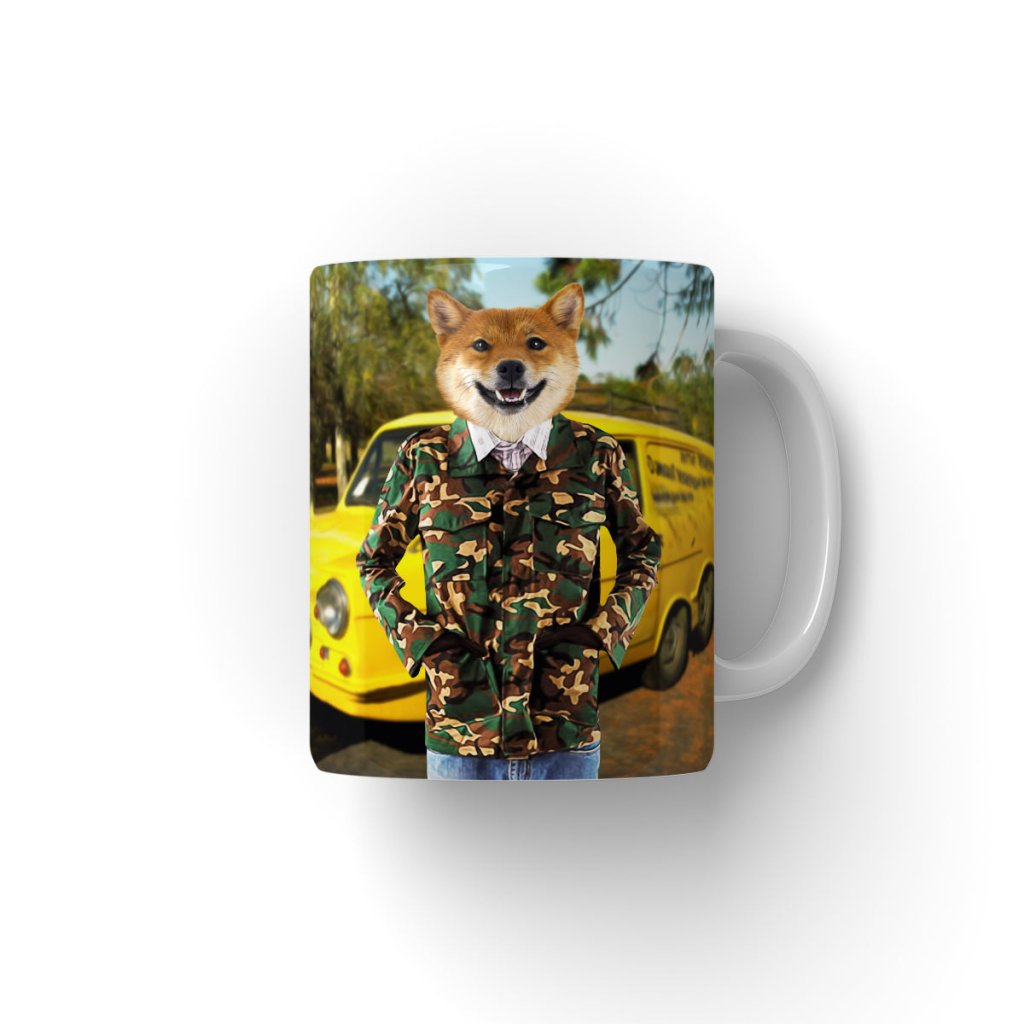 Market Trader Brother Custom Pet Coffee Mug | Funny Pet Portrait Gift | Paw & Glory