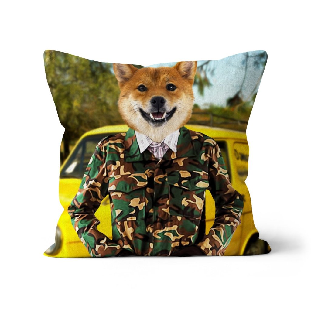 Pet Portraits | The Rodney (Only Fools & Horses Inspired): Custom Pet Pillow | Paw & Glory
