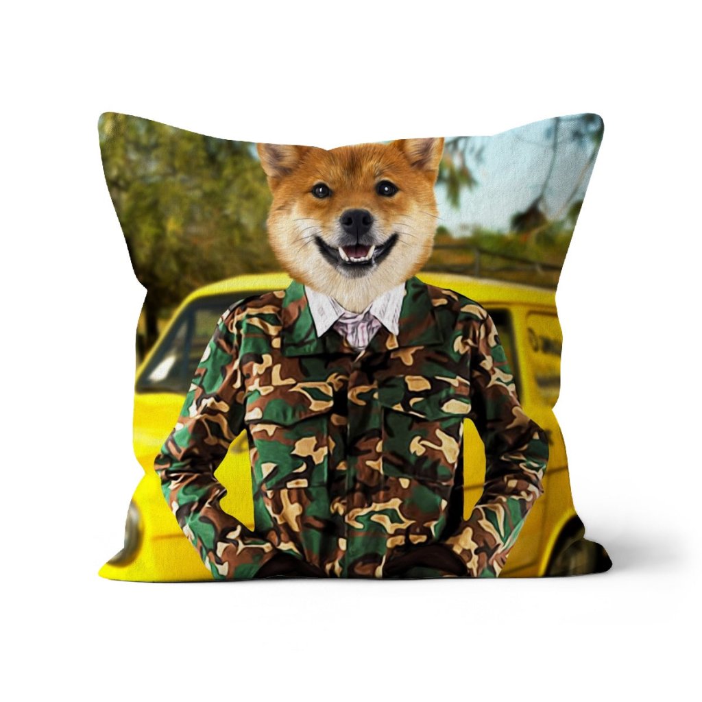 Pet Portraits | The Rodney (Only Fools & Horses Inspired): Custom Pet Pillow | Paw & Glory