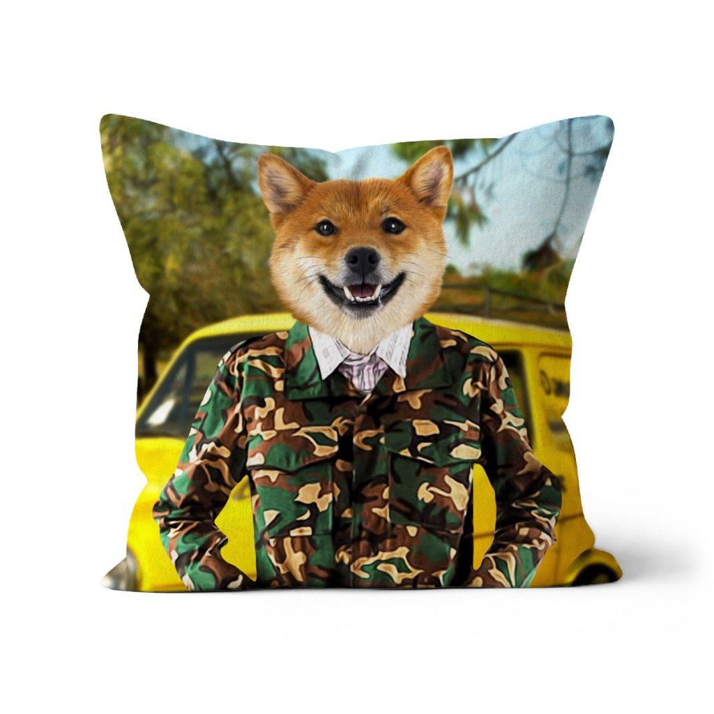 Pet Portraits | The Rodney (Only Fools & Horses Inspired): Custom Pet Pillow | Paw & Glory