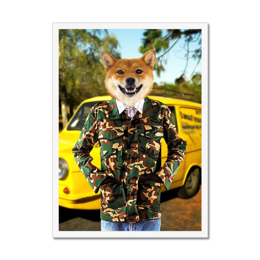 Pet Portraits | The Rodney (Only Fools & Horses Inspired): Custom Pet Portrait | Paw & Glory