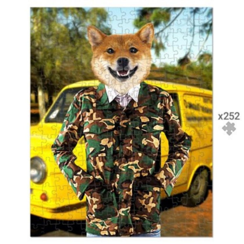 Pet Portraits | The Rodney (Only Fools & Horses Inspired): Custom Pet Puzzle | Paw & Glory