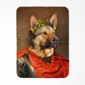 The Roman Emperor: Custom Pet Blanket