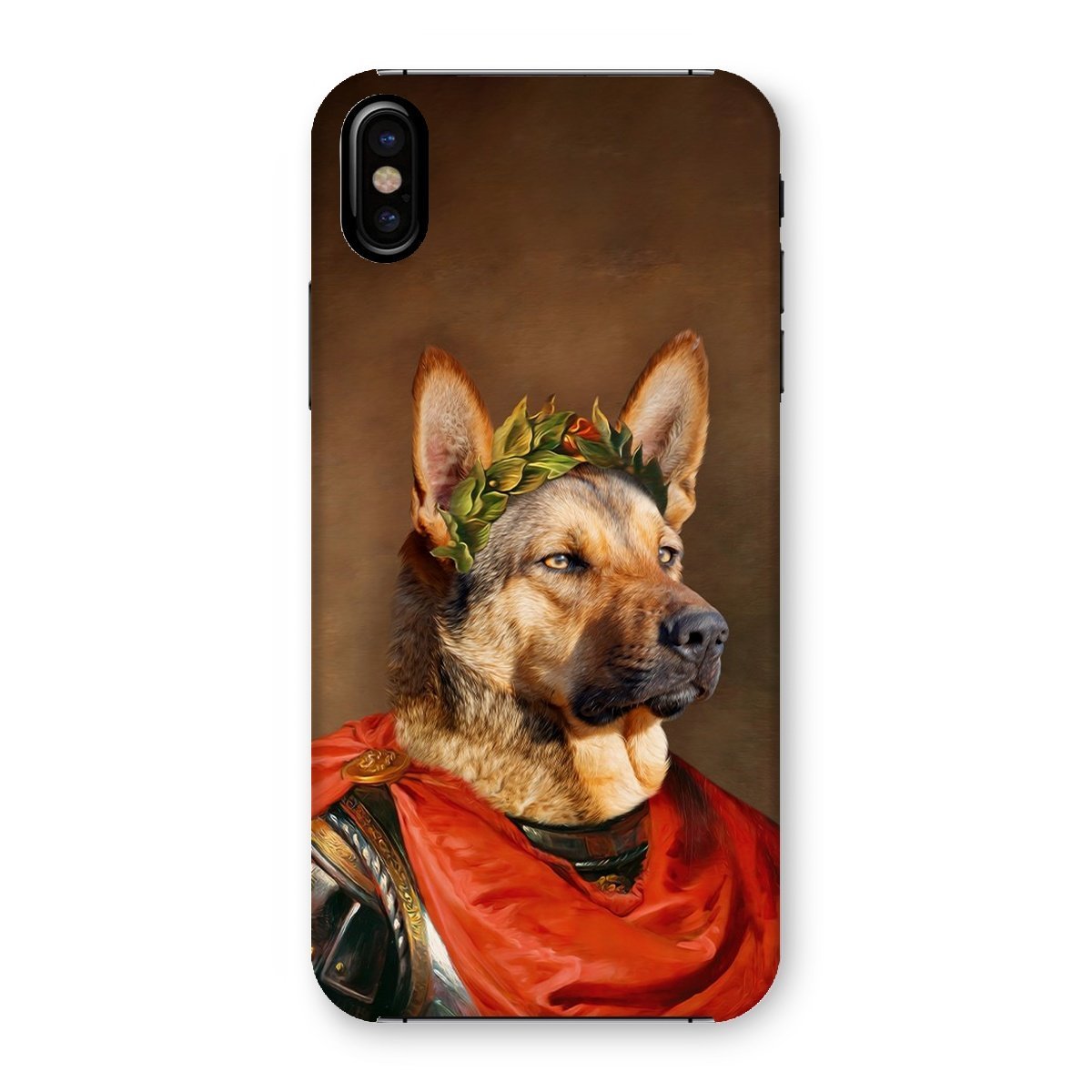 Pet Portraits | The Roman Emperor: Custom Pet Phone Case | Paw & Glory