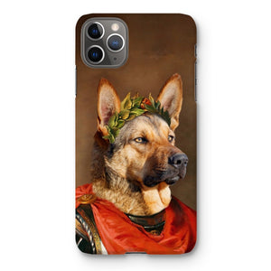 The Roman Emperor: Custom Pet Phone Case - Paw & Glory - Dog Portraits - Pet Portraits