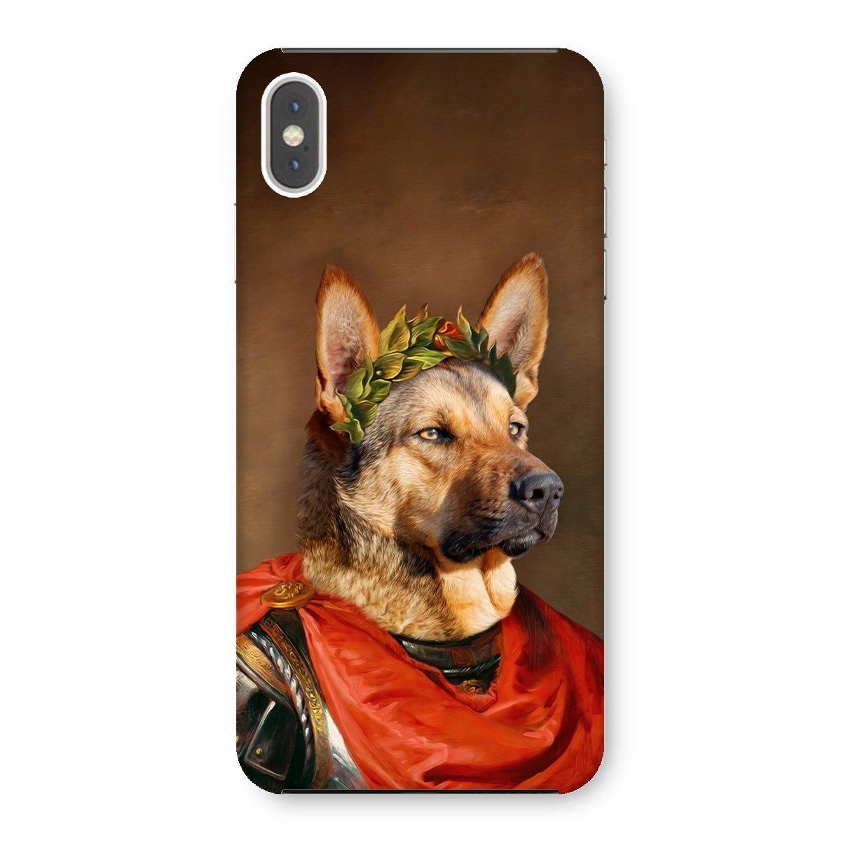 Pet Portraits | The Roman Emperor: Custom Pet Phone Case | Paw & Glory