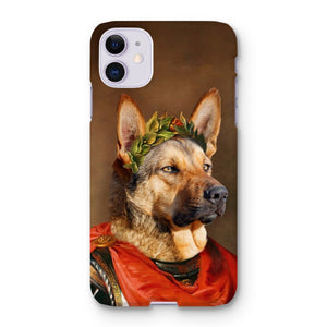 The Roman Emperor: Custom Pet Phone Case - Paw & Glory - Dog Portraits - Pet Portraits