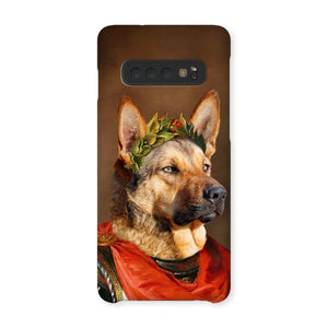 The Roman Emperor: Custom Pet Phone Case - Paw & Glory - Dog Portraits - Pet Portraits