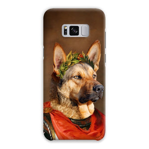 The Roman Emperor: Custom Pet Phone Case - Paw & Glory - Dog Portraits - Pet Portraits