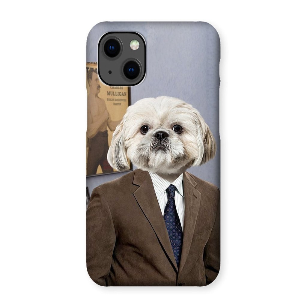 The Ron (Parks and Recreation Inspired): Custom Pet Phone Case - Paw & Glory - Dog Portraits - Pet Portraits