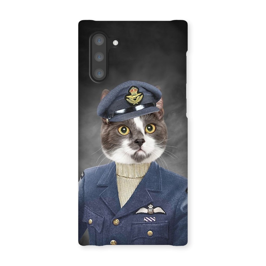 Pet Portraits | The Royal Airforce Pilot: Custom Pet Phone Case | Paw & Glory